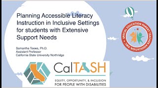 EMBEDDED INSTRUCTION IN AN INCLUSIVE CLASSROOM: Teaching with Purpose