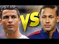 رونالدو Vs نيمار تحدي المهارة والمتعة 