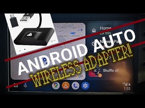 Aewittor Newest Wireless Android Auto Car Adapter- Fast, Plug & Play, Turn  Wired to Wireless - Suitable Dongle for OEM Android Auto Cars & 2016+