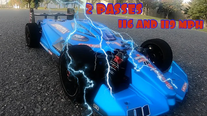 ARRMA LIMITLESS SPEED RUN 2 PASSES 116 AND 119 MPH