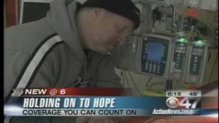Child With Donated Platelets At Wolfson Childrens Hospital