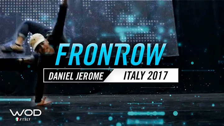 Daniel Jerome | FrontRow | World of Dance Italy Qu...
