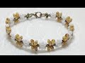 Matubo superduo boncuğu ile kolay bileklik * Лёгкий браслет из бисера Супердуо * Easy bracelet *