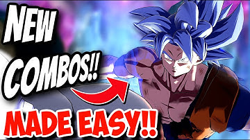 BROKEN NEW UI Goku Combos !! DBFZ Patch Notes 1.40 Combos! UI Goku Buffs!