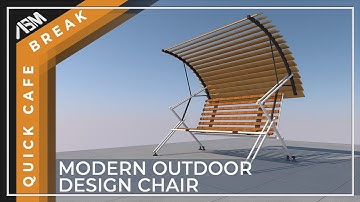 Model Outdoor Design Chair in ARCHICAD