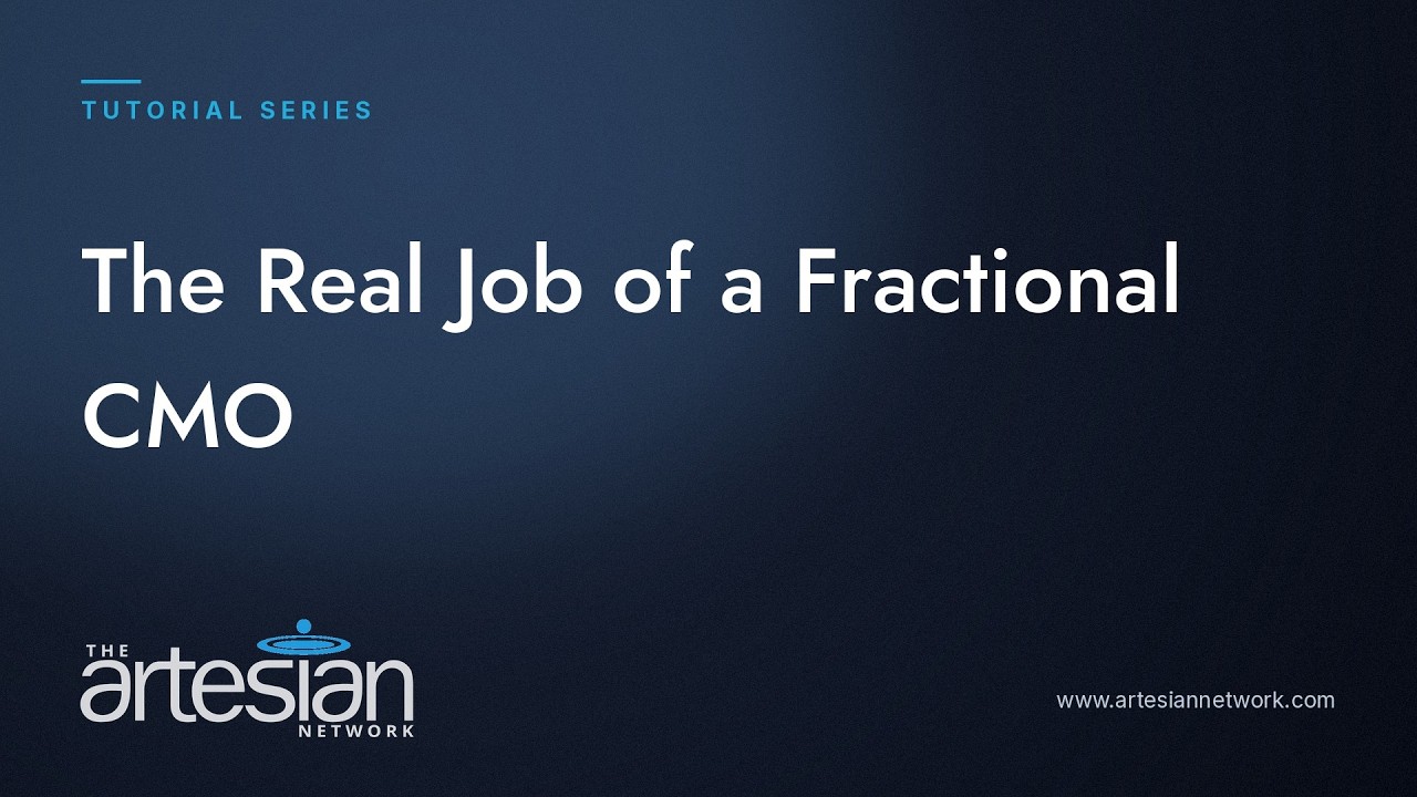 The Real Job of a Fractional CMO