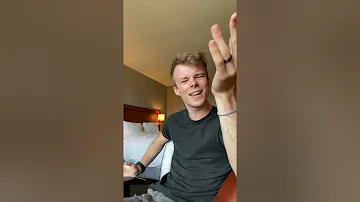 Nicholas Hamilton Instagram livestream 13 Jul 2021