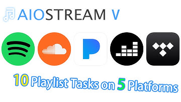 AIOStream-Get Bulk Streams from Multiple Music Sites Simultaneously