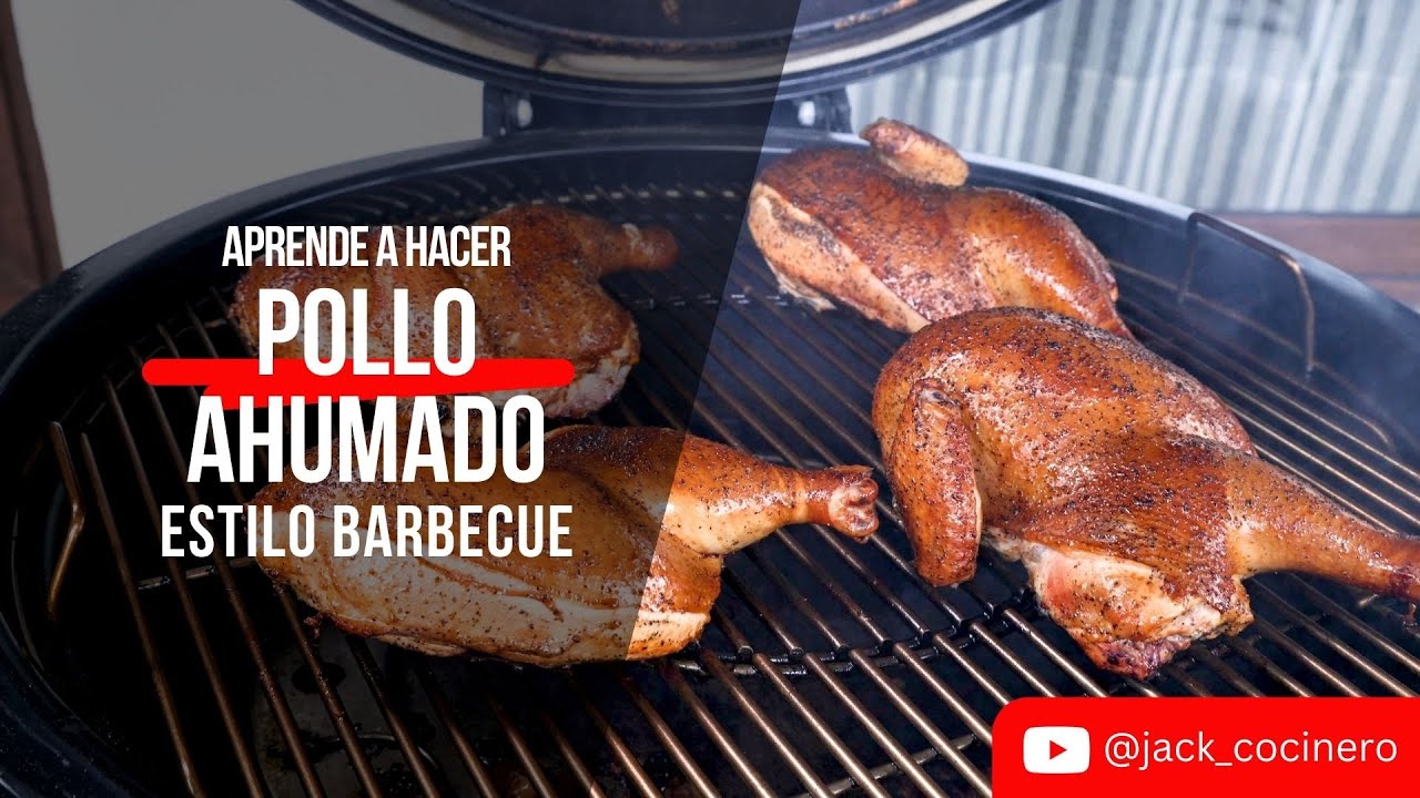 Aprende a hacer pollo ahumado estilo barbecue como un profesional!