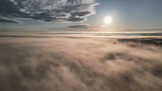 Fog rolling through the Valley! #oneida #fog #coud #nature #sky