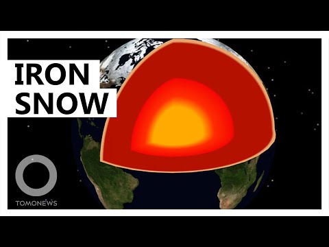 Iron snow raining in Earth's core, scientists say - TomoNews