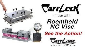 NC Vise and Carr Lock® System from Carr Lane Mfg. Co.