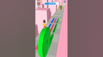 Layers Roll Level 90 All Levels iOS,Android Gameplay Walkthrough #90 (Android, iOS) #shorts