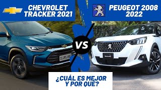 Chevrolet Tracker 2021 o Peugeot 2008 2022, ¿cuál es mejor y por qué? | Daniel Chavarría