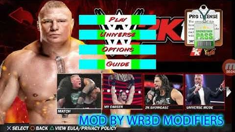 How to download wr3d wwe 2k 17 mod with commentary