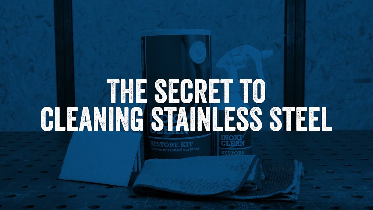 The secret to cleaning stainless steel!