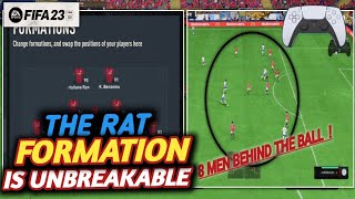 It's a nightmare to play against this Unbreakable  🐀🐀  Formation on fifa 23_@deepresearcherFC