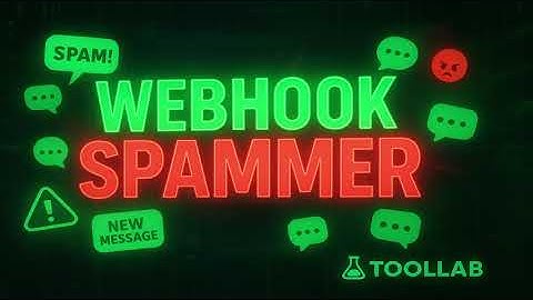 Discord Webhook Spammer Tool 🔥 | Fast & Powerful Message Sender (2025 Tutorial)