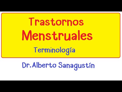 Vídeo: Problemas Menstruales: Diagnóstico, Tratamiento Y Perspectivas