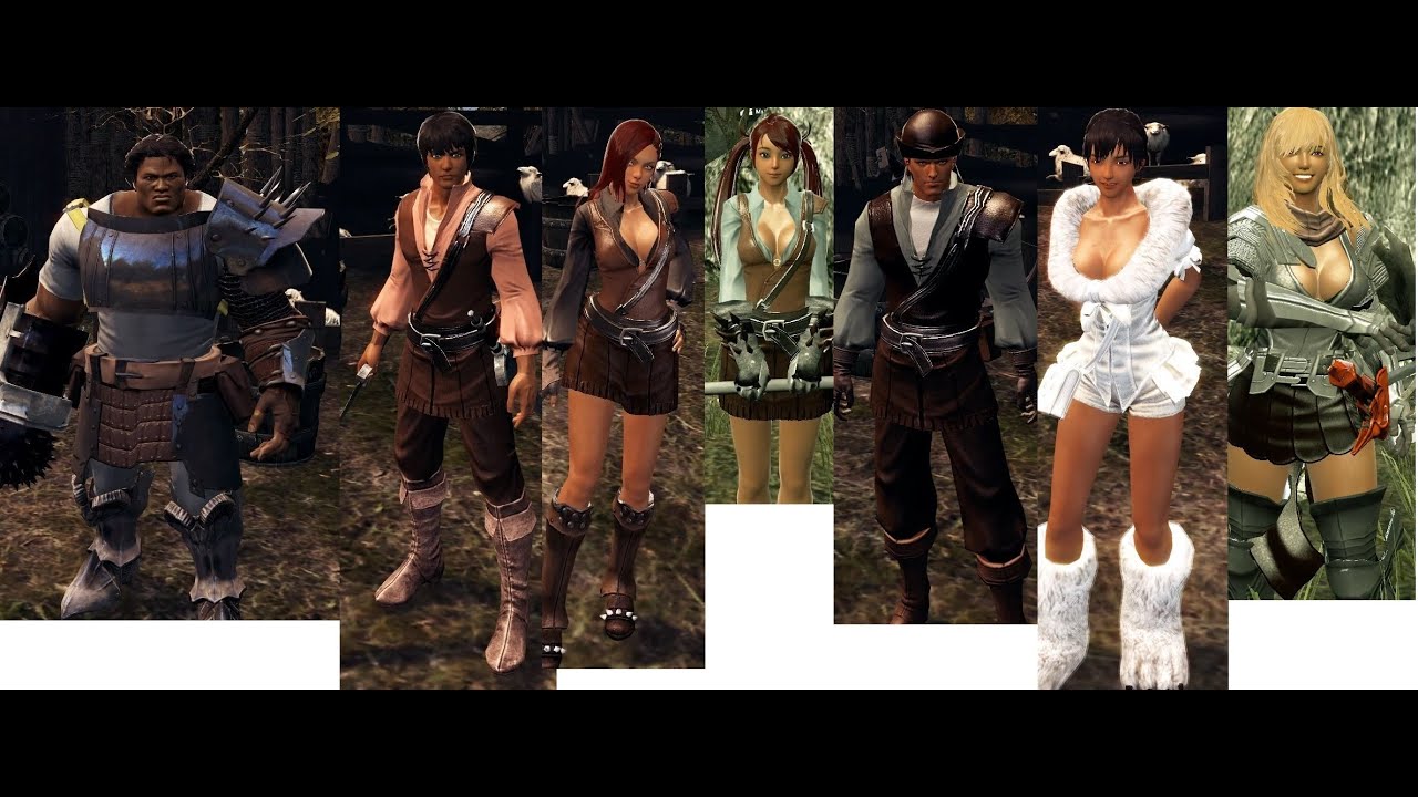 All Vindictus (Mabinogi heroes) Dances 2014 HD