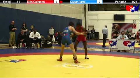 2012 Kiki Cup 66: Ellis Coleman (USA #3) vs. Oscar...