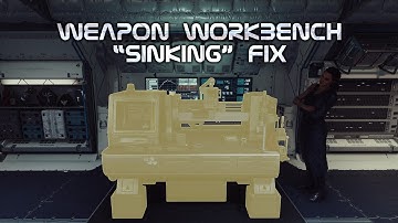 Weapon Workbench "Sinking" Fix Demo - Starfield