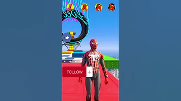 سبايدرمان كسب باتمان في سباق الابطال الخارقين Funny Spiderman Gta Gtav Gta5 Gtarp 