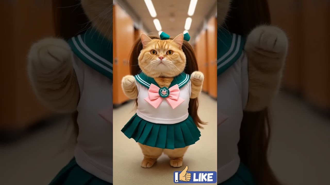 เซเลอร์มูน ของแมวส้ม#cat #funny #cutecat #funnycats #funnycomedy #funnyvideo #funnyshorts