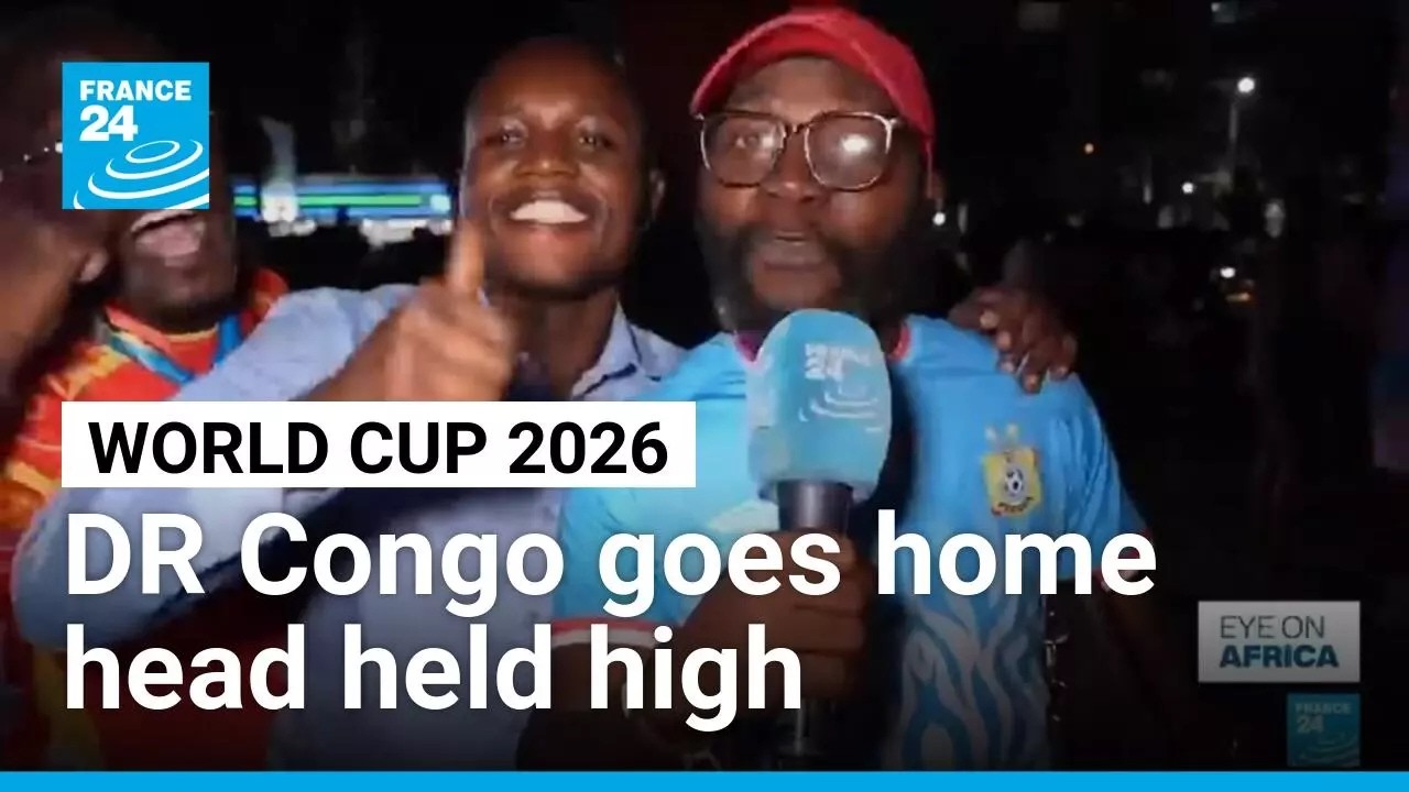 'We'll give you a warm welcome': despite losing to England, Congolese fans still proud • FRANCE 24
