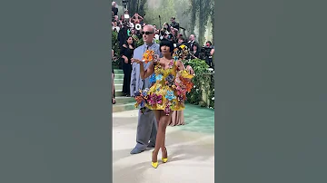 Nicki Minaj Wearing Marni On The 2024 Met Gala Red Carpet 