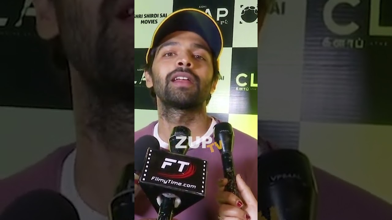 Adith Arun Talking About Aadhi Pinisetty's Clap Movie | ZUP TV