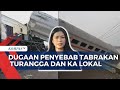 Dugaan sementara penyebab tabrakan ka turanggaka commuter bandung raya