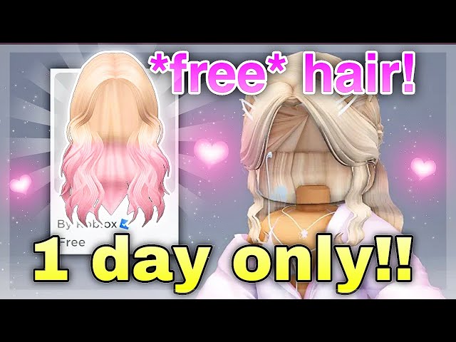 GET FREE HAIR! ROBLOX 🩷 make now! in 2023