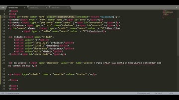 Validação de formulários HTML com javascript