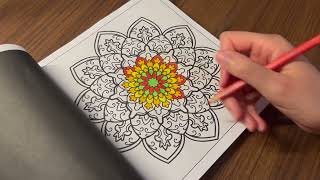 Color With Me Cozy Relaxing Coloring with Nature Sounds Stress Relief Sleep Relaxation 8