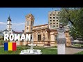 Visit roman  romania neamt drone 4k