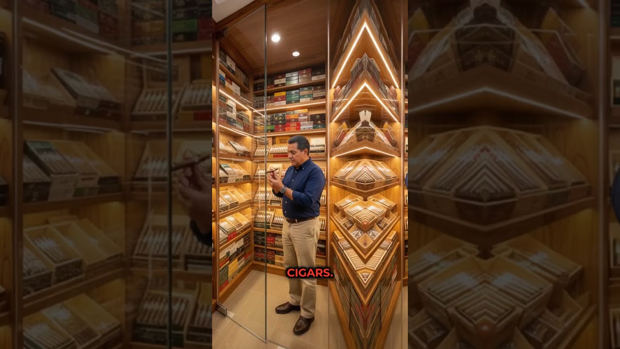 Inside the World's Most INSANE Cigar Lounge — 100,000 Cigars & 11,000 Sq Ft of Pure Luxury 🔥