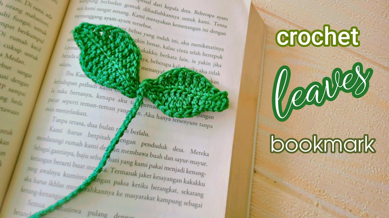 easy crochet bookmark for beginners crochet bookmark YouTube
