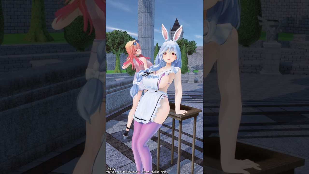 [Hololive] 토끼굴에 관한 역사 | Ririka, Pekomama, Noel [MMD]