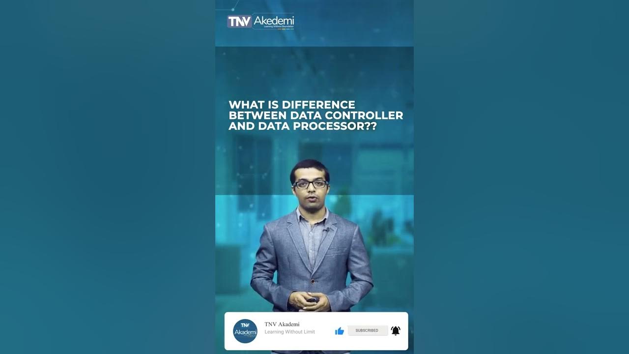 What is difference between data controller and data processor ? - YouTube