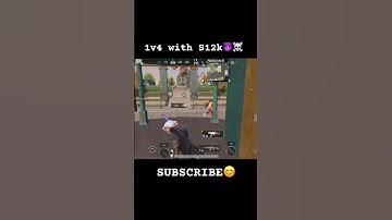 1v4 With s12k ☠️😈#bgmi #bgmihighlights #pubgmobile #1v4