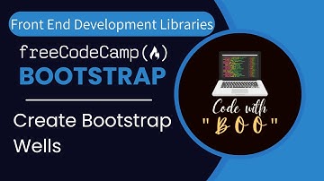 Create Bootstrap Wells | Bootstrap 23 | Front End Development Libraries | @freecodecamp