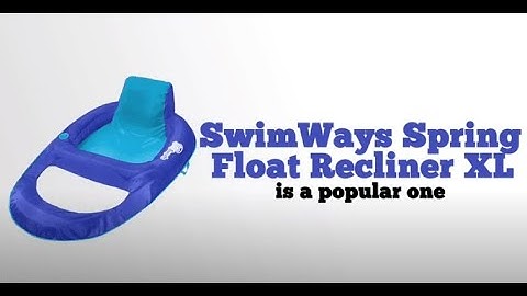 SwimWays Spring Float Recliner XL