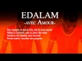 Edalam  avec amour paroles officielles