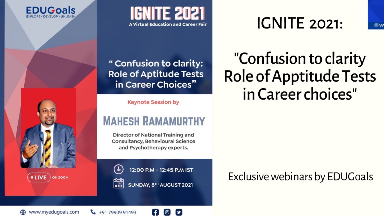 ignite-2021-confusion-to-clarity-role-of-aptitude-test-in-career-choices-youtube