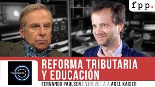 Axel Kaiser en Tolerancia Cero | Reforma Tributaria y Educación