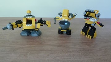 LEGO MIXELS SERIES 6 WELDOS Kramm Forx Wuzzo Weldos Max