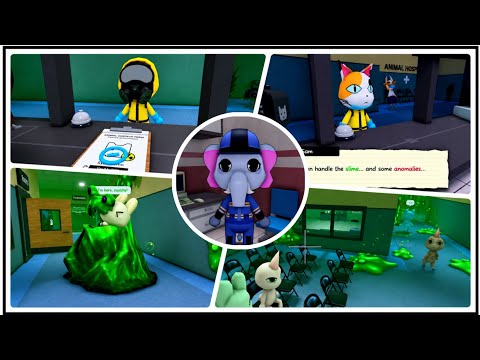 Animal Hospital Update Walkthrough 🦠 - Slime Shift + Hazmat Crew + New Character | Roblox