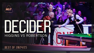 Higgins vs Robertson DECIDER! 🔥 Round One Epic At 2025 Masters 🙌