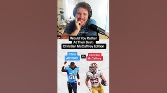 Would You Rather: Christian McCaffrey Edition #49ers #fantasyfootball #runningback #titans thumbnail